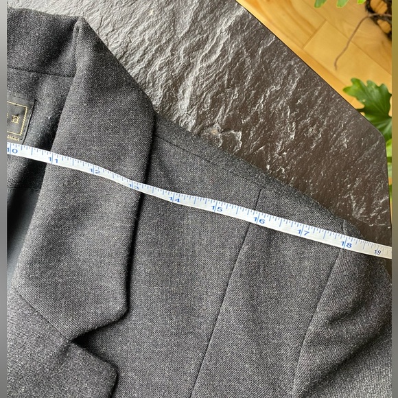 Louben 2 long jacket gray vintage - Picture 7 of 8